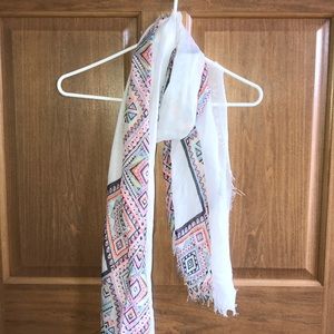 Multi-Color Pattern Scarf